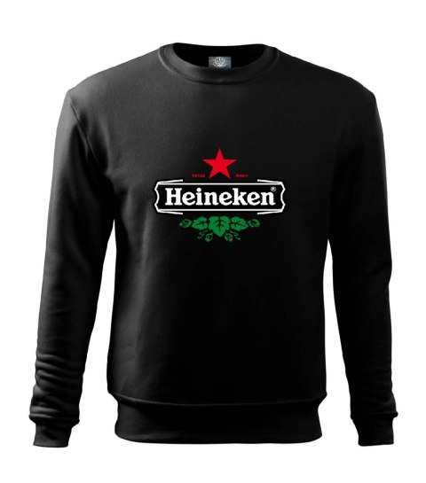 r.2XL Bluza męska CZARNA DRESOWA HEINEKEN