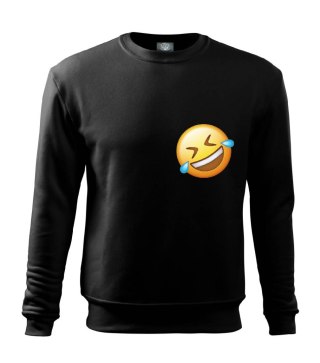 r.XL Bluza męska CZARNA LAUGH CRYING EMOJI