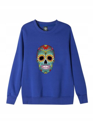 r.XL Bluza męska KOBALT DRESOWA MEXICO SUGAR SKULL